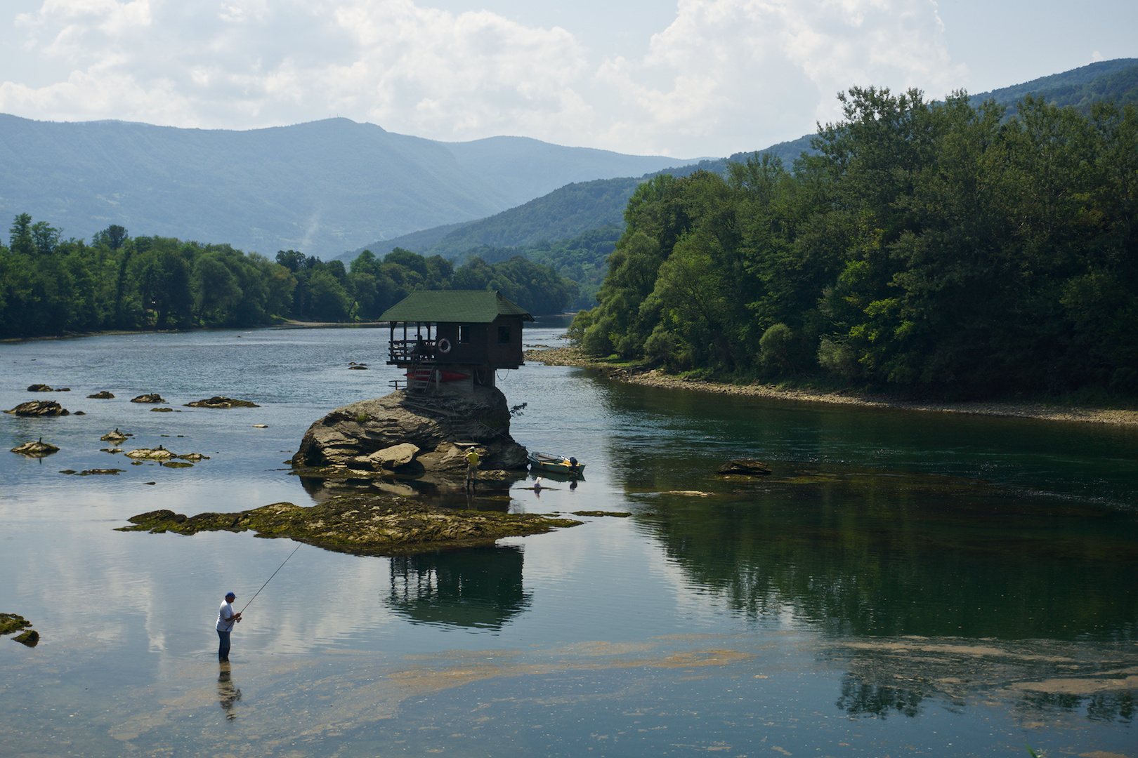 Dům na řece Drině, Srbsko