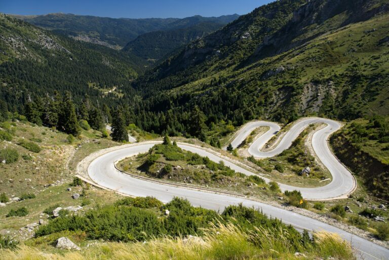 Cesta na průsmyk Baros